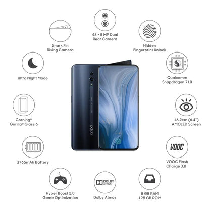 OPPO Reno 256 Go + 6 Go
